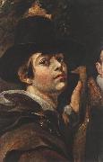 Self-portrait among Parents, Brothers and Sisters (detail) sg JORDAENS, Jacob